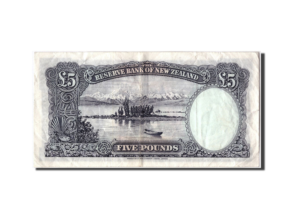 Nouvelle -Zélande, 5 Pounds type James Cook