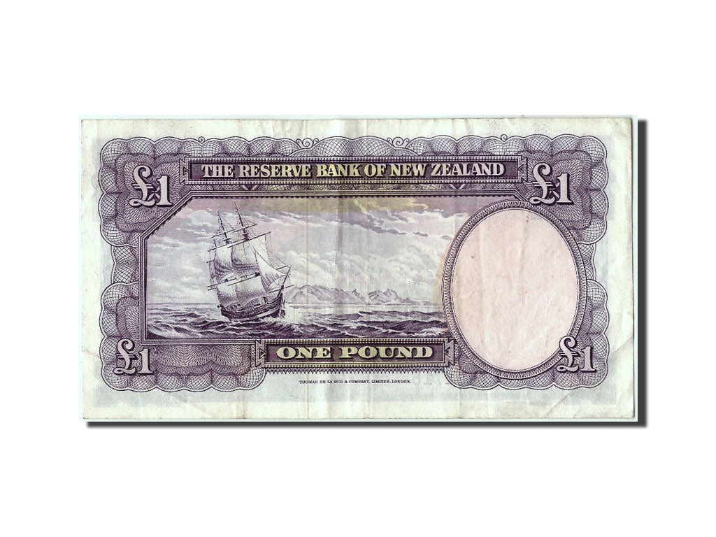 Banknote, New Zealand, 1 Pound, EF(40-45)