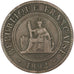 Coin, French Indochina, Cent, 1892, Paris, EF(40-45), Bronze, Lecompte:43