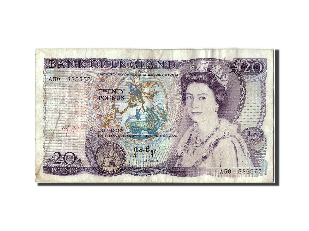 Billete, 20 Pounds, Gran Bretaña, BC+