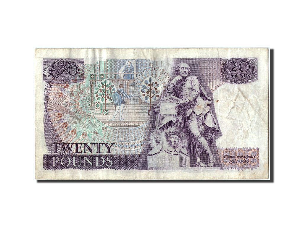 Billete, 20 Pounds, Gran Bretaña, BC+