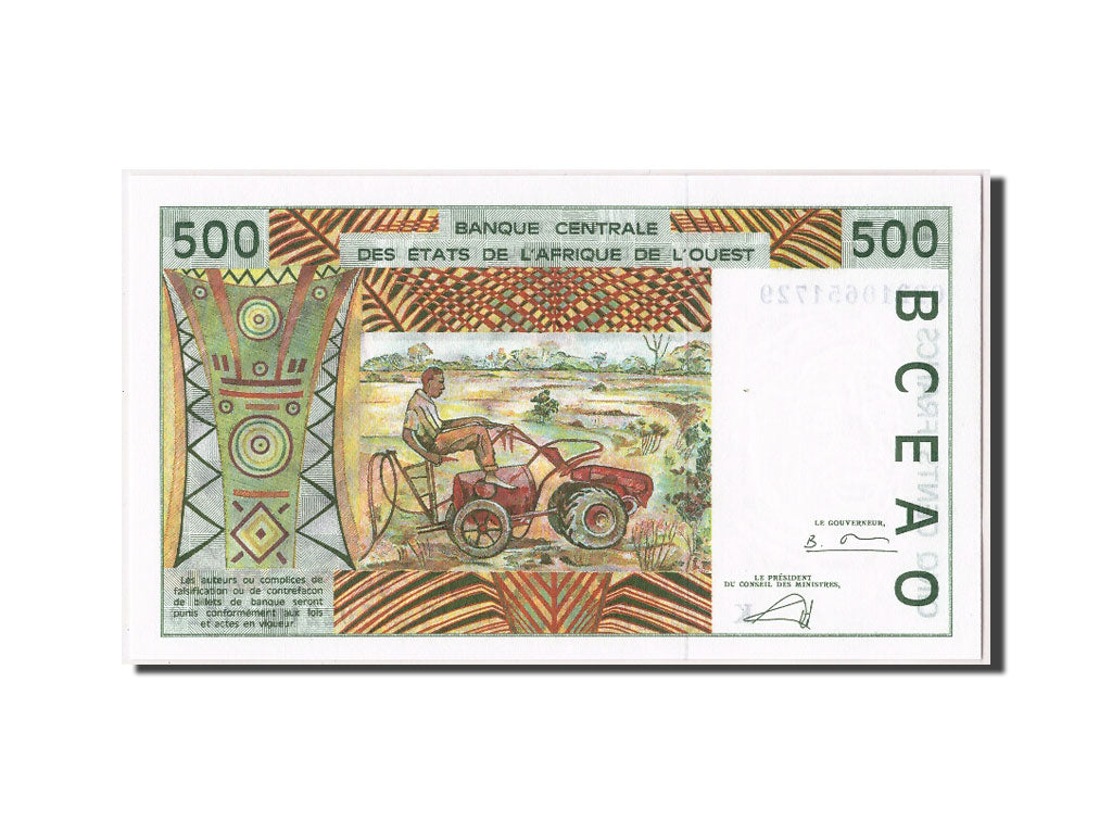 West African States, 500 Francs, 2002, KM #710Km, UNC(65-70), K 02210651729