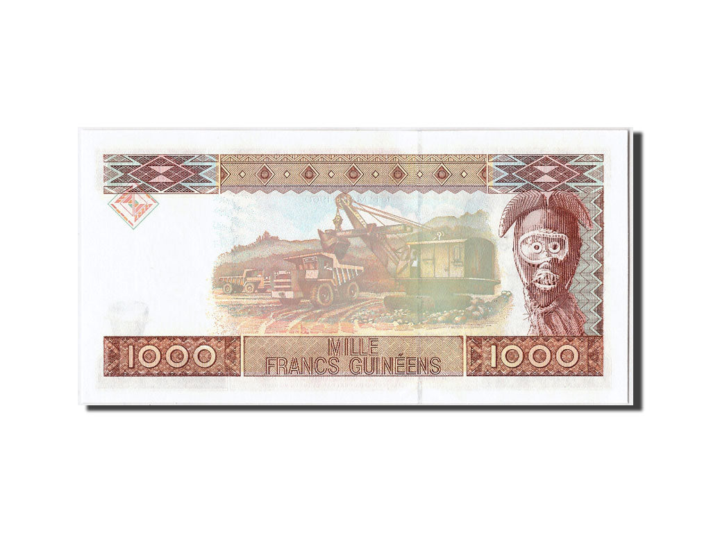 Guinea, 1000 Francs, 1998, KM #15a, UNC(63), KB333873