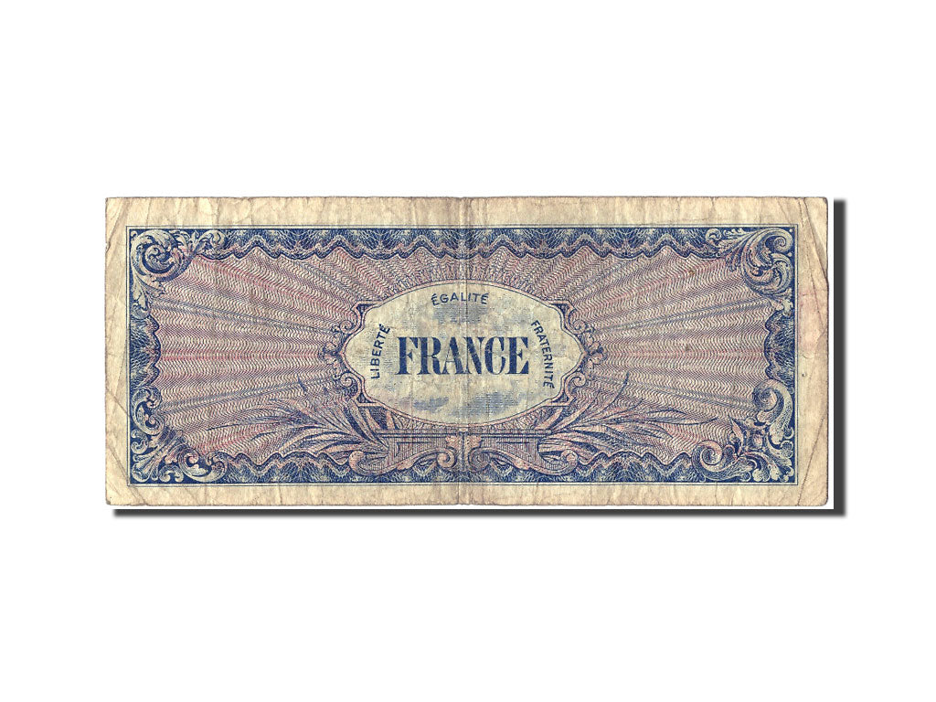 Banconote, Francia, 100 Francs, 1945 Verso France, 1945-06-04, B+