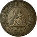 Monnaie, Indochine Française, Cent, 1894, Paris, TTB+, Bronze, Lecompte:45