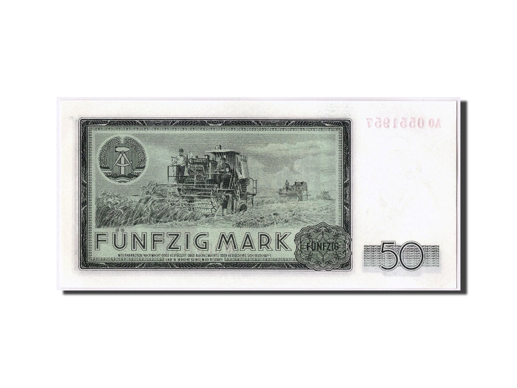 Germany - Democratic Republic, 50 Mark, 1964, KM #25a, UNC(65-70), AO 0551957