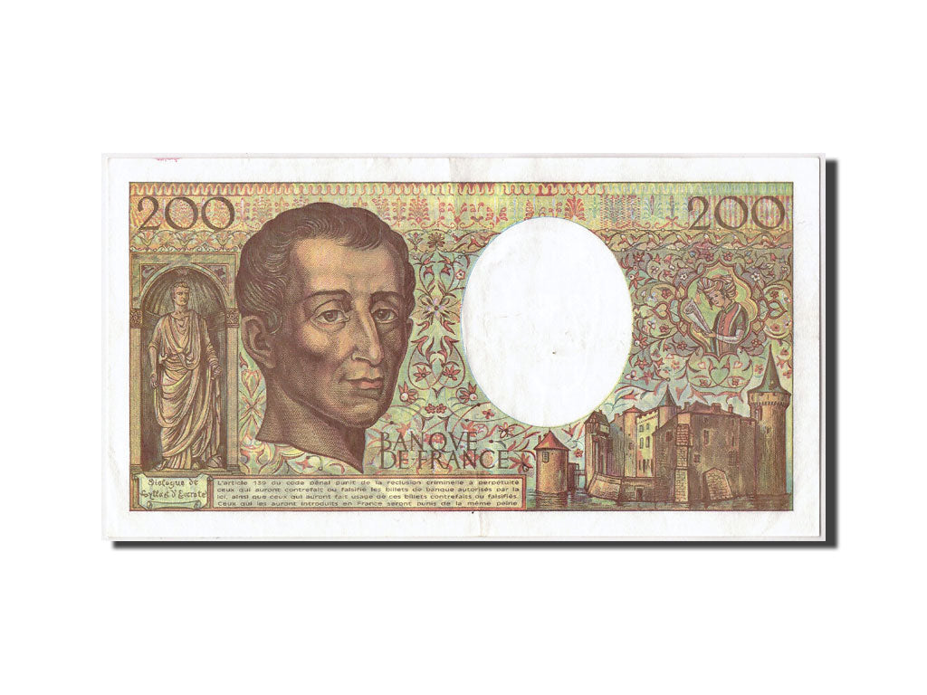 200 Francs Montesquieu type 1981