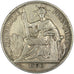 FRENCH INDO-CHINA, 20 Cents, 1930, Paris, KM #17.1, EF(40-45), Silver, 25.9,...