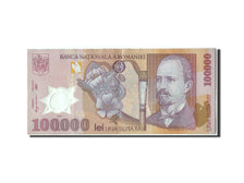 Banknote, Romania, 100,000 Lei, 2001, AU(55-58)