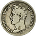 Moneta, Francia, Charles X, 5 Francs, 1825, Perpignan, MB, Argento, Gadoury:643