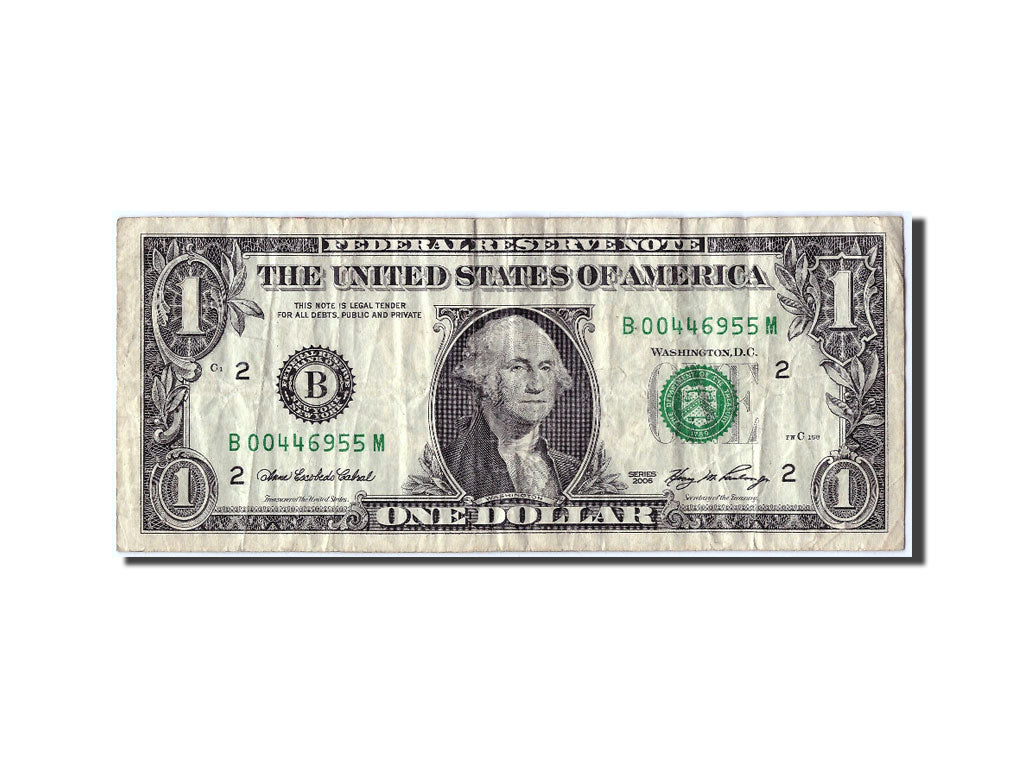 United States, One Dollar, 2006, KM #4798, VF(20-25), B00446955M
