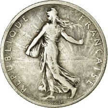 Munten, Frankrijk, Semeuse, Franc, 1903, FR+, Zilver, Gadoury:467