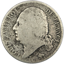 Louis XVIII, 1 Franc