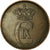 Coin, Denmark, Christian IX, 2 Öre, 1906, Copenhagen, AU(55-58), Bronze