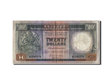 Hong Kong, 20 Dollars, 1987, KM #192a, 1987-01-01, F(12-15), AL580278