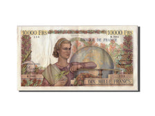 Banknote, France, 10,000 Francs, 10 000 F 1945-1956 ''Génie Français'', 1953