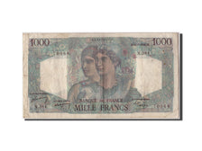 France, 1000 Francs, 1 000 F 1945-1950 ''Minerve et Hercule'', 1948, KM #130b,..