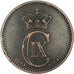DENMARK, 5 Ore, 1891, KM #794.1, VF(20-25), Bronze, 7.79