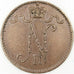 FINLAND, Penni, 1901, KM #13, AU(55-58), Copper, 15, 1.28