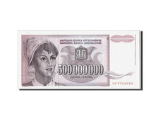 Banknote, Yugoslavia, 500,000,000 Dinara, 1993, UNC(65-70)