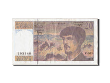 Banknote, France, 20 Francs, 20 F 1980-1997 ''Debussy'', 1997, VF(30-35)