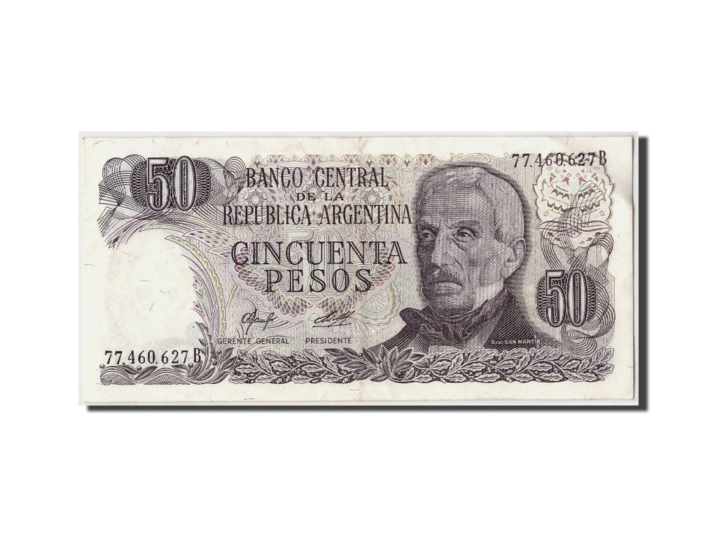 Banknot, Argentina, 50 Pesos, AU(55-58)