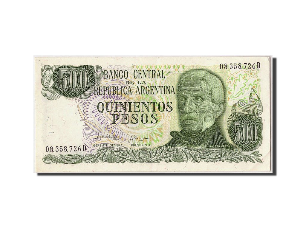 Geldschein, Argentinien, 500 Pesos, VZ