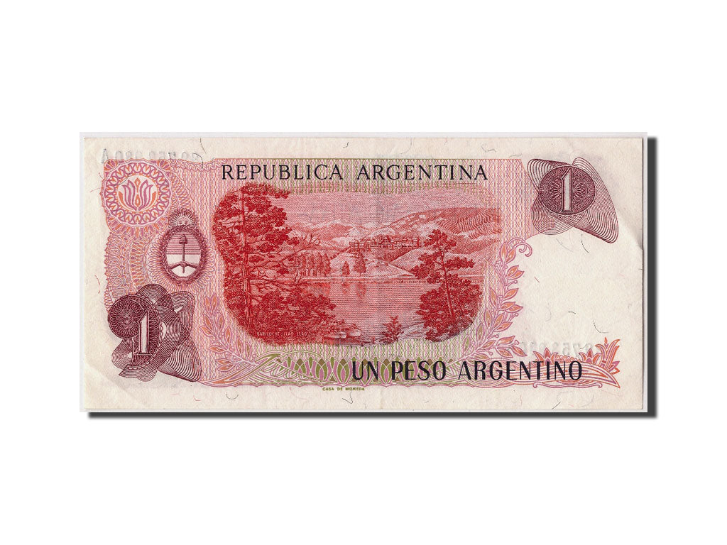 Billete, 1 Peso Argentino, Argentina, EBC