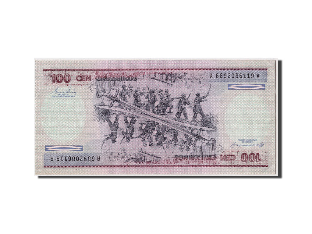 Banknote, Brazil, 100 Cruzeiros, UNC(63)