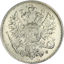 Coin, Finland, Nicholas II, 50 Penniä, 1916, MS(60-62), Silver, KM:2.2