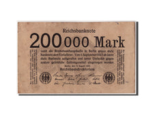 Billete, 200,000 Mark, 1923, Alemania, BC+