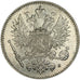 FINLAND, 50 Pennia, 1914, KM #2.2, MS(60-62), Silver, 18.6, 2.54