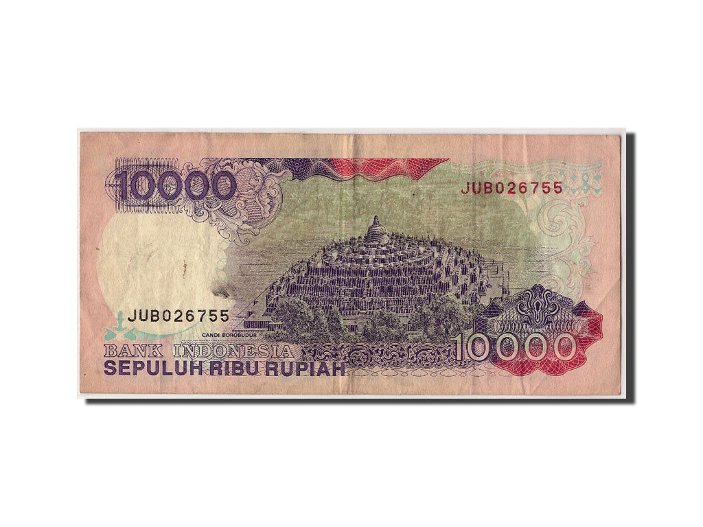 Billete, 10,000 Rupiah, Indonesia, BC+