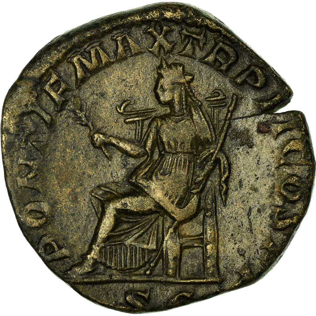Coin, Alexander, Sestertius, Roma, AU(50-53), Bronze, Cohen:466