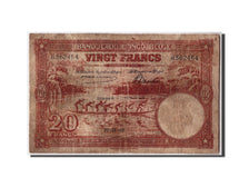 Congo Belge, 20 Francs type 1941-50, Troisième Émission - 1943