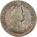 FRANCE, Liard de France au buste âgé, troisième type, Liard, 1693, Paris, KM #28