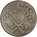 General Colony, Sol, 1767, Paris, EF(40-45), Copper, 11.56