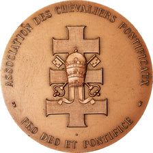Vatican, Medal, Association des Chevaliers Pontificaux, 1975, AU(50-53), Bronze