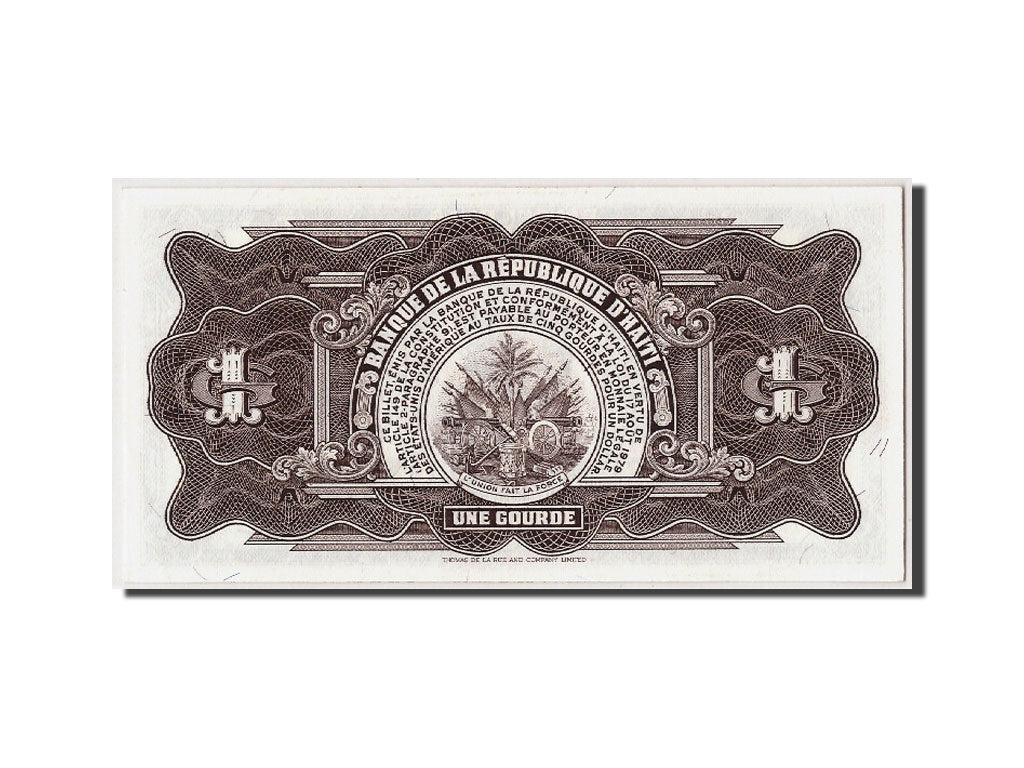 Haïti, 1 Gourde type Francois Duvalier