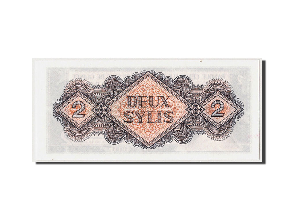 Biljet, Guinee, 2 Sylis, 1981, NIEUW