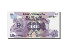 Billet, Uganda, 10 Shillings, 1982, NEUF
