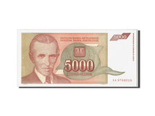 Banknote, Yugoslavia, 5000 Dinara, 1993, UNC(65-70)
