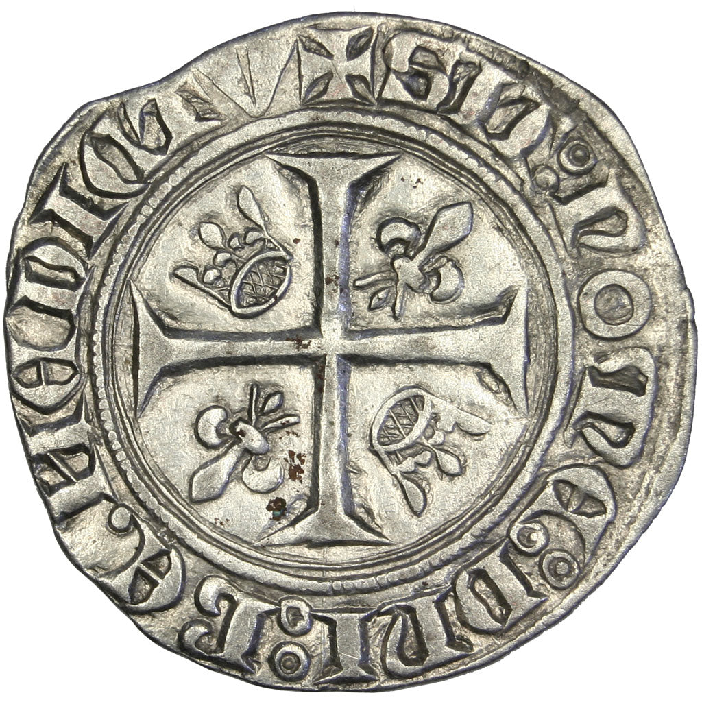 FRANCE, Blanc, Mâcon, AU(55-58), Billon, Duplessy #377A, 3.13