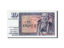 Banknote, Iceland, 10 Kronur, UNC(65-70)