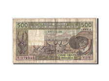 Stati dell'Africa occidentale, 500 Francs, 1989, MB