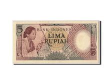 Banconote, Indonesia, 5 Rupiah, 1958, FDS