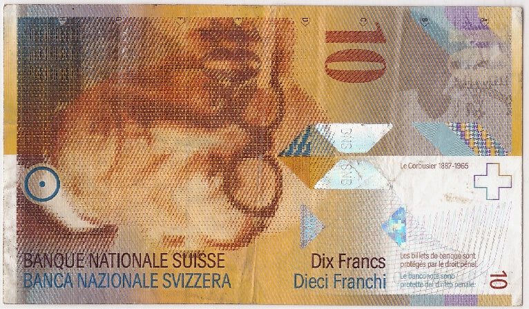 Switzerland, 10 Franken, 2000, KM #67a, EF(40-45), 00E6066271