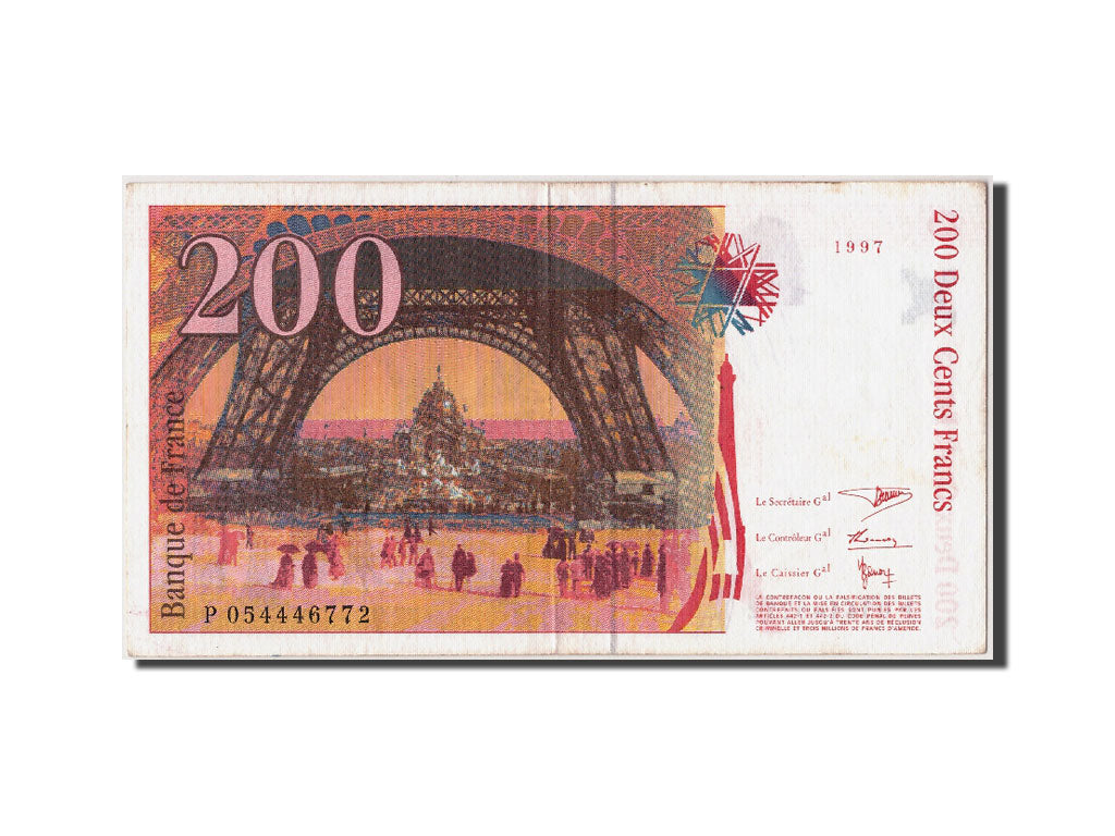 200 Francs Eiffel type 1995