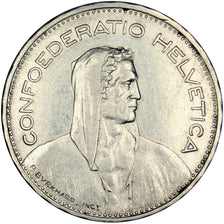 SWITZERLAND, 5 Francs, 1931, Bern, KM #40, AU(55-58), Silver, 31.45, 15.08
