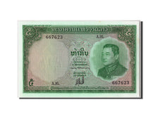 Banknote, Lao, 5 Kip, UNC(65-70)